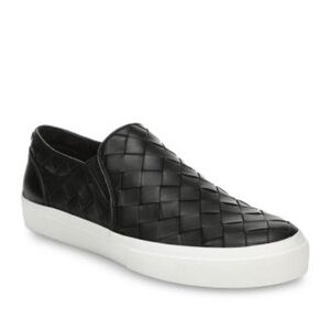 Vince Men’s Fletcher Basketweave Slip On Leather Sneakers